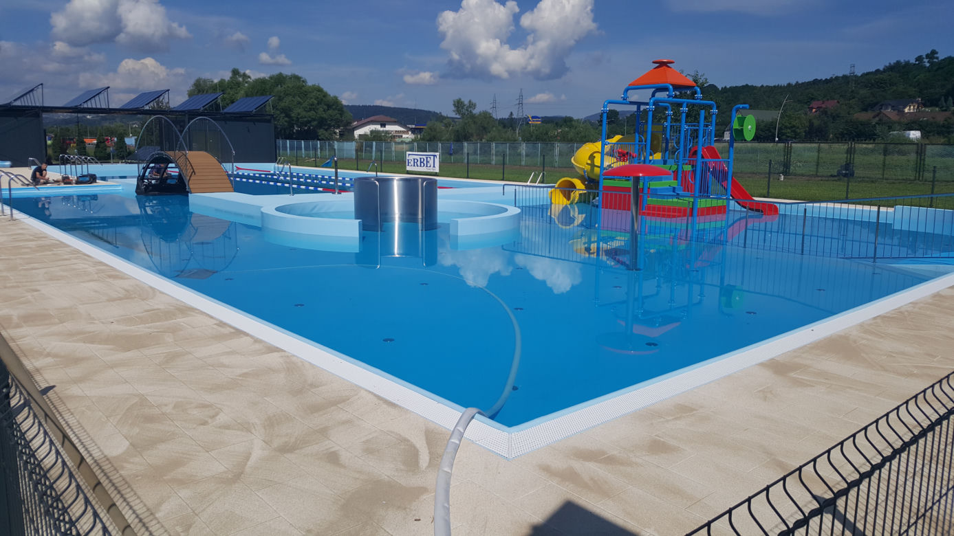 Basen nad Łubinką po remoncie