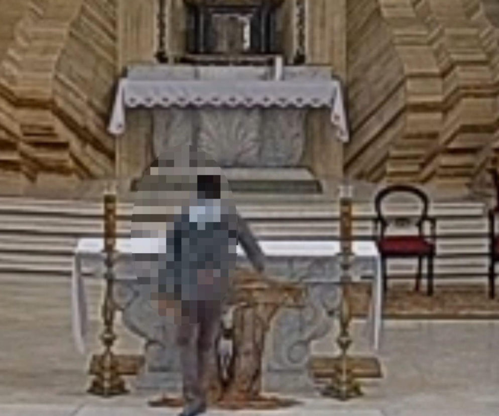 Szokujące sceny w kościele. 33-latka nagrała kamera