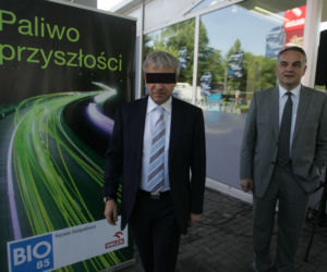 Były prezes PKN Orlen Jacek Krawiec- wersja z paskiem na oczach