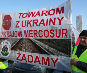 Protest rolników w Warszawie (9.01.2026)