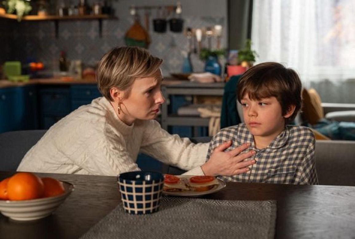 Barwy szczęścia, odcinek 3215. Sonia (Weronika Nockowska), Mateusz (Filip Kowalewicz)