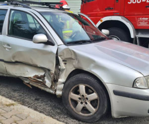 Śmiertelny wypadek w Krakowie. Motorowerzysta zginął na miejscu
