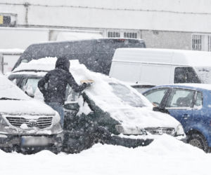 Gołoledź paraliżuje Polskę!