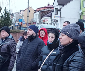 Starachowice solidarne z Ukrainą. Wiec poparcia na Rynku