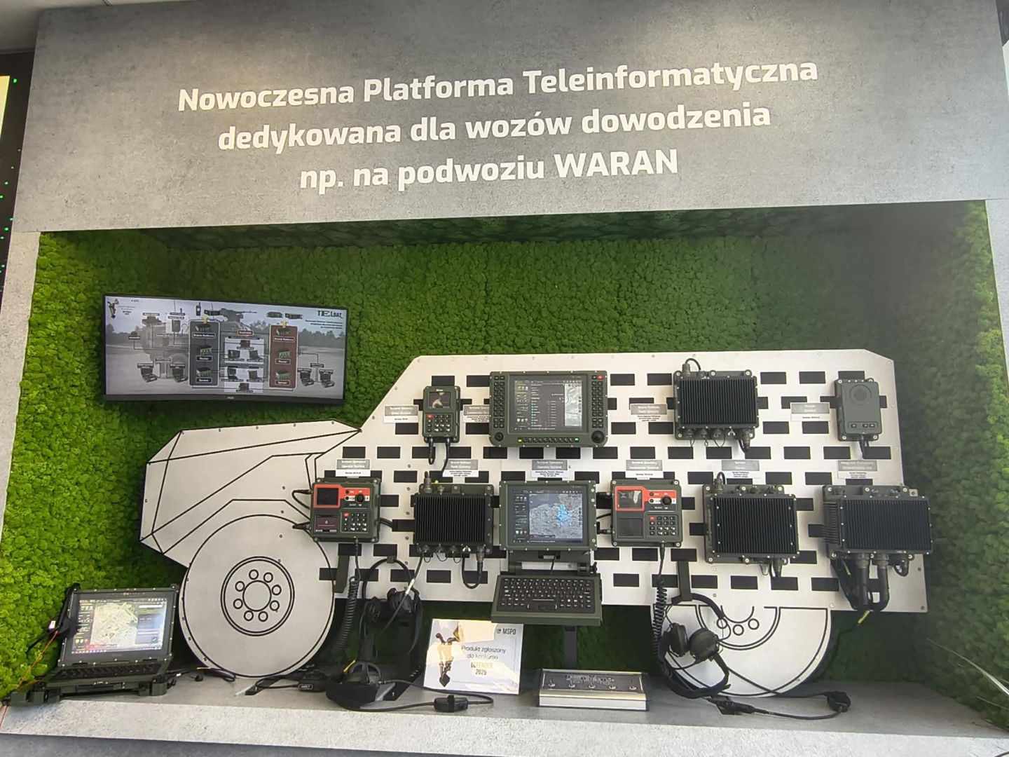 Teldat na MSPO 2026. Systemy dowodzenia i platforma dla wozów WARAN