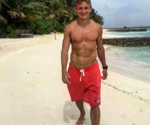 Jakub Rzeźniczak na Malediwach