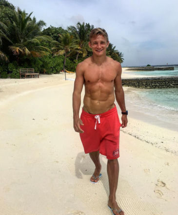 Jakub Rzeźniczak na Malediwach