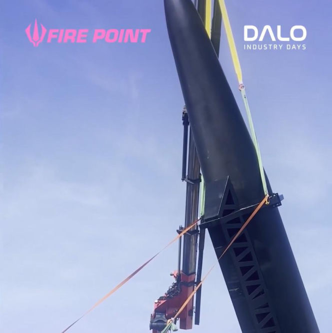 Fire Point prezentuje w Danii pocisk FP-9