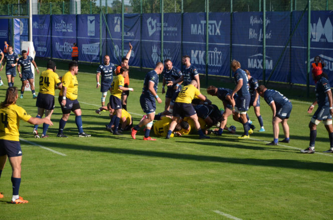 Siedlczanie wygrali półfinałowy mecz Ekstraligi Rugby! MKS Awenta Pogoń Siedlce pokonał Life Style Catering RC Arka Gdynia