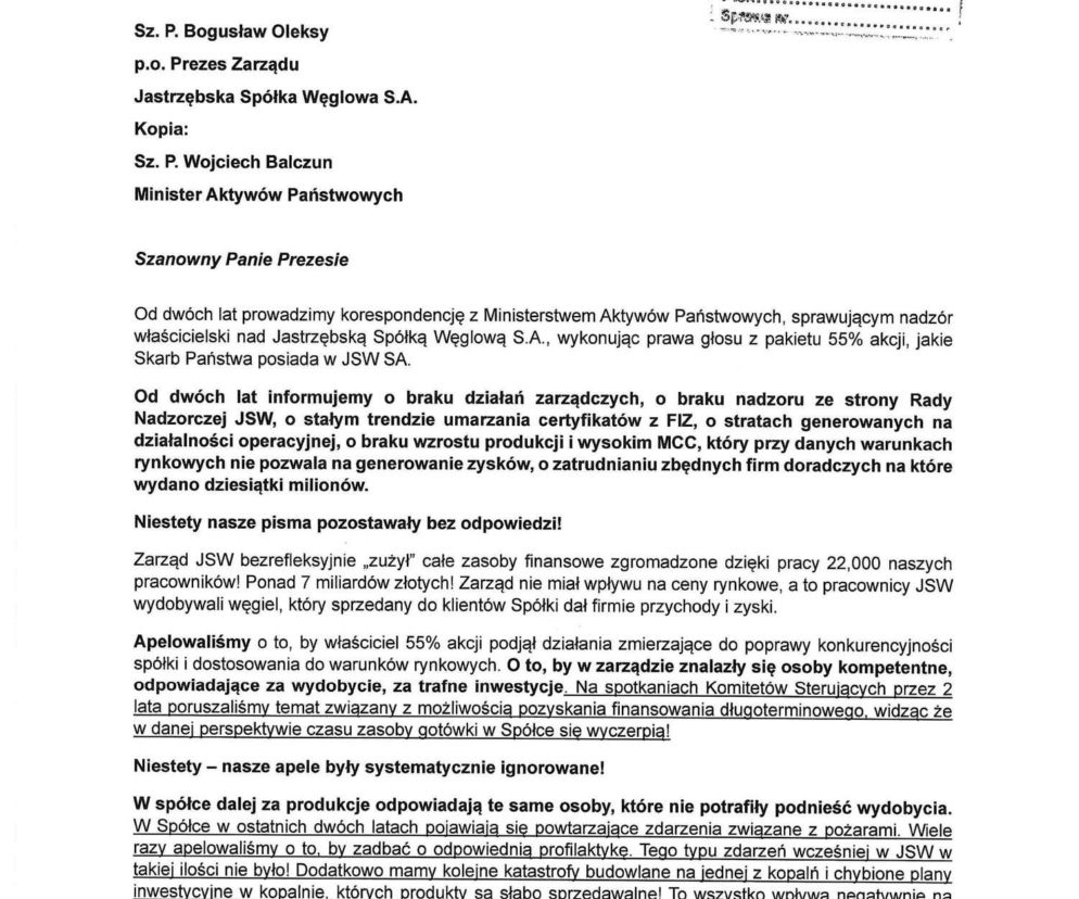 Ciężki czas dla JSW. Górnicy mogą stracić 8 miliardów złotych?! Związkowcy mówią o „szoku”