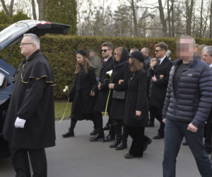 Pogrzeb Pawła Królikowskiego Powązki Wojskowe