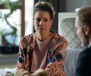 M jak miłość odc. 1922. Andrzej Budzyński (Krystian Wieczorek), Paulina Lipska (Maria Wieczorek)