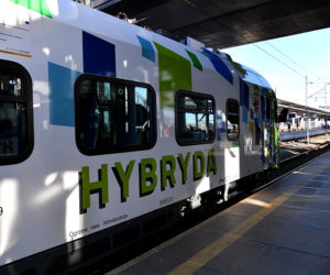 Pierwszy pociąg hybrydowy przyjechał do Szczecina