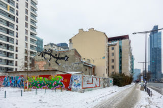 Rejon ulicy Prostej 70 w Warszawie