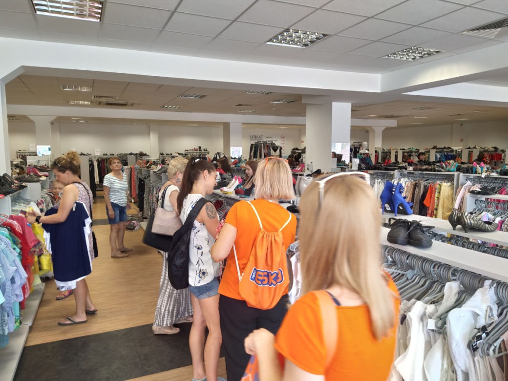 Ekipa Eska Summer City odwiedziła Outlet Unikat