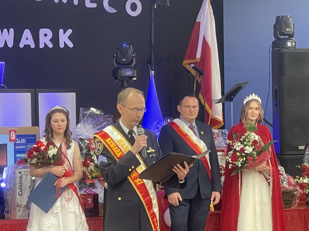 Szarfowanie marszałka w Newark 2025