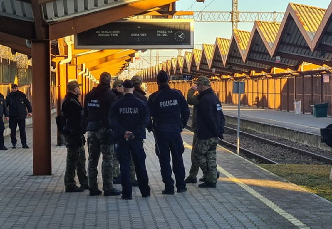 Wojna na Ukrainie. Pociąg z Kijowa przyjechał do Przemyśla