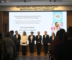 Marta Nawrocka nazwała pielęgniarki aniołami
