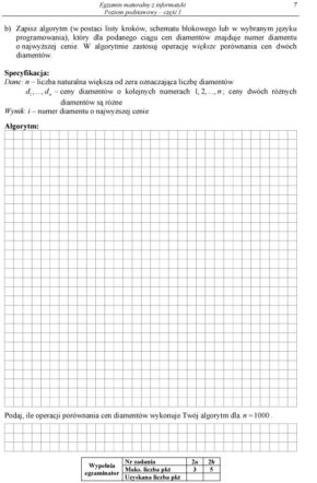 Matura 2012 - informatyka, poziom podstawowy
