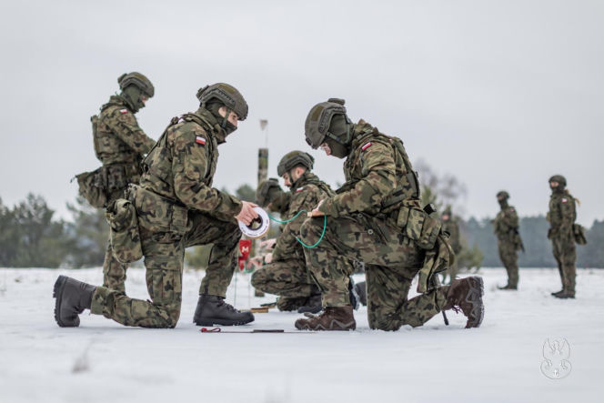 Szkolenie saperskie WOT w Toruniu