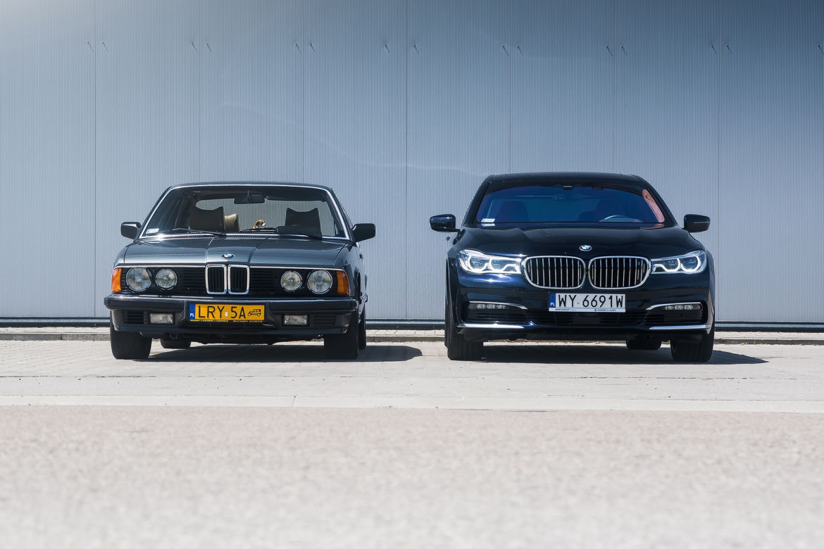 BMW 750Ld xDrive G12 & BMW 745i E23