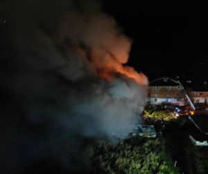 POŻAR w schronisku dla bezdomnych! TRWA AKCJA gaśnicza
