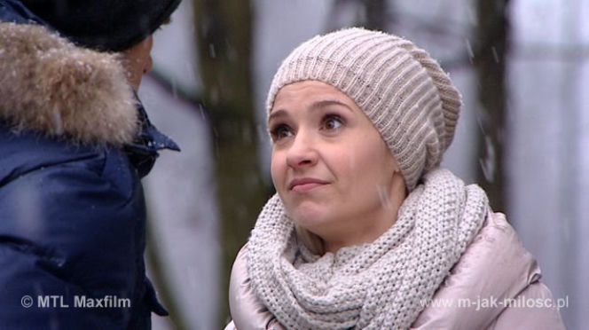 M jak miłość odc. 995. Małgosia (Joanna Koroniewska)