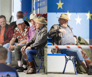 Ranczo. Olbrychski jako nowy Japycz dołączył do słynnej ławeczki! Widzowie nie kryją wściekłości - ZDJĘCIA