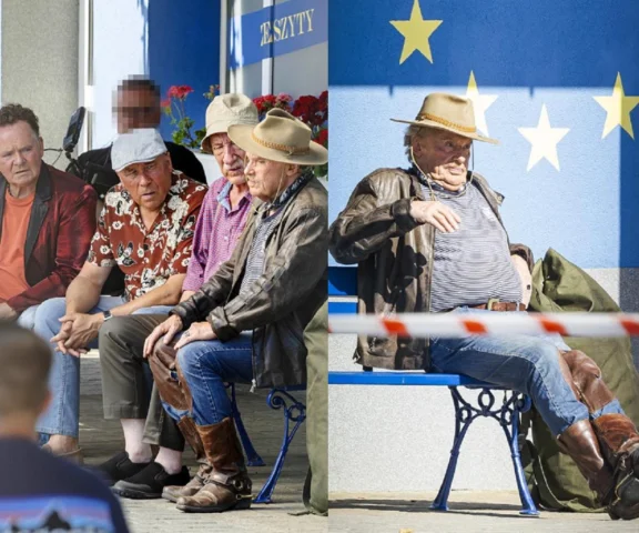 Olbrychski jako nowy Japycz dołączył do słynnej ławeczki! Widzowie nie kryją wściekłości 