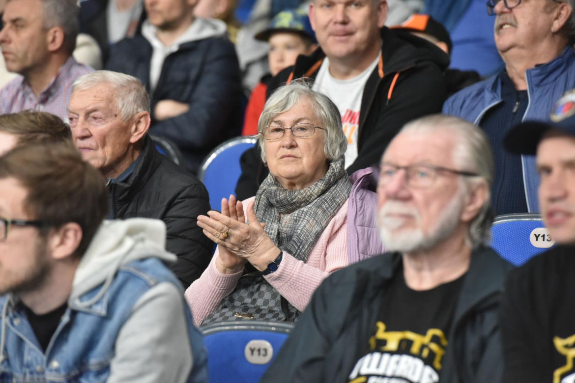 Arriva Polski Cukier Toruń - Dziki Warszawa 86:82, zdjęcia z pierwszego meczu fazy play-in
