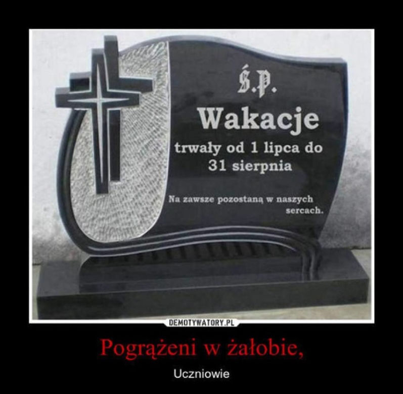 Najlepszy z okazji zakończenia wakacji i początku roku szkolnego!