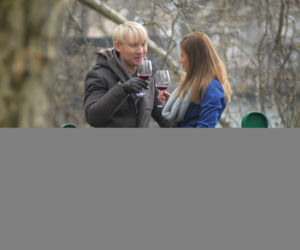 Pierwsza miłość. Piotr/ Igor (Rafał Mohr), Agata (Aleksandra Kisio)