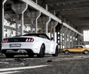Ford Mustang Convertible 1968 & Ford Mustang Convertible 2015