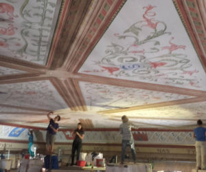 Sala krakowskiego Sokoła odzyskuje dawny blask