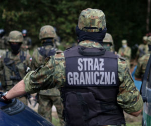 Usnarz Górny. Uchodźcy na granicy polsko-białoruskiej