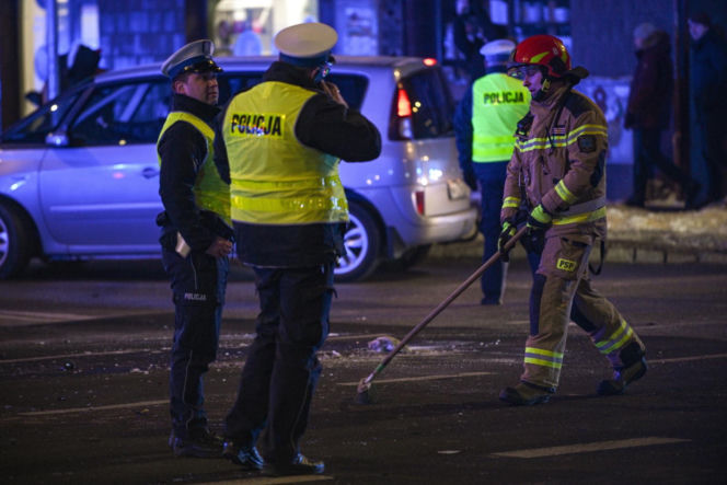 Wypadek na Pradze-Południe (19.01.2026)