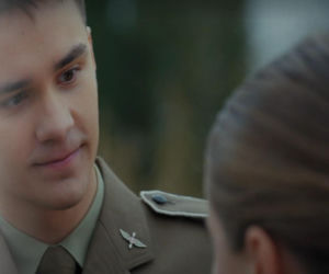 M jak miłość odc. 1926. Janek (Jakub Sirko), Matylda (Klementyna Lamort)