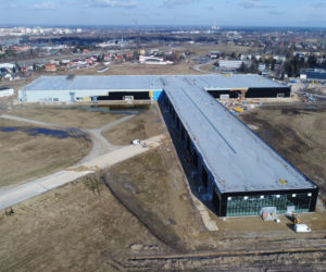 Postępy na budowie lotniska w Radomiu - marzec 2021