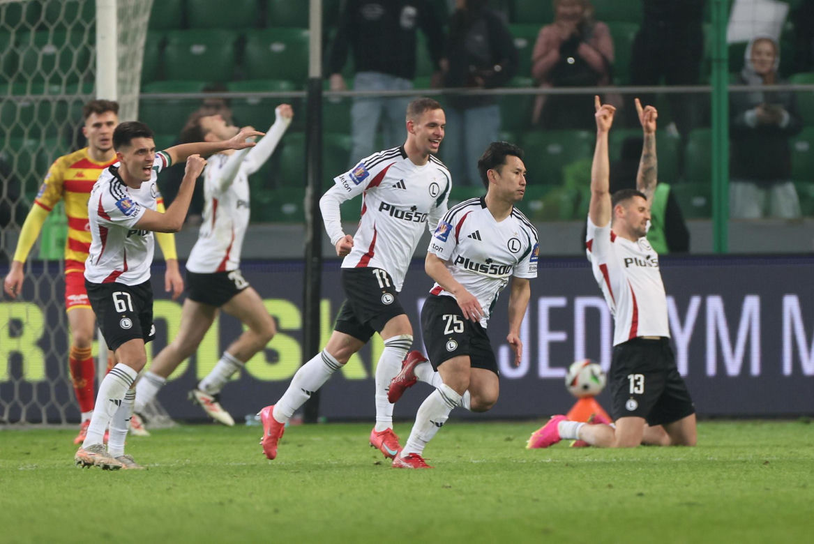Legia Warszawa - Jagiellonia Białystok Puchar Polski 1/4 Finału
