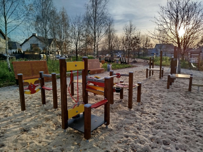 Park kieszonkowy Siedlce, ul. Traugutta