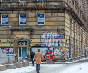 Graffiti w centrum Warszawy w 2026 r.