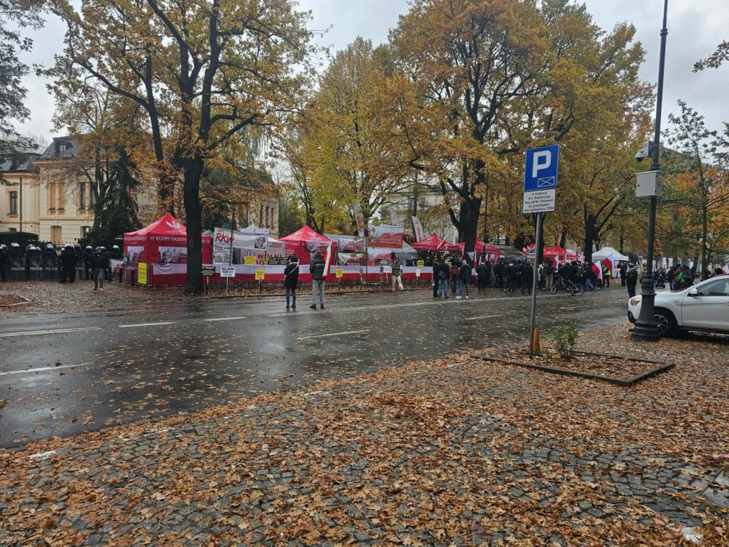 Protest przed TK