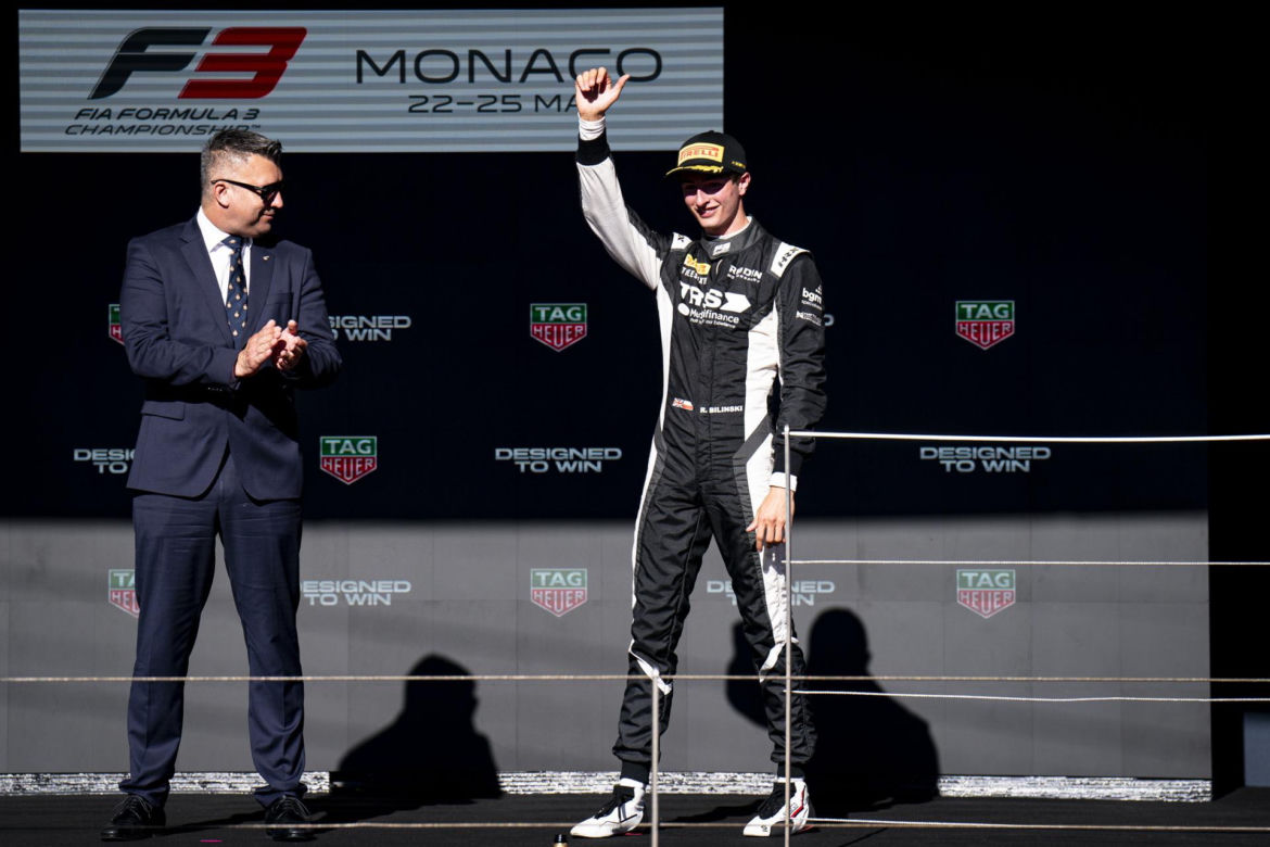 Pierwsze sukcesy Romana Bilińskiego w Formule 3! 