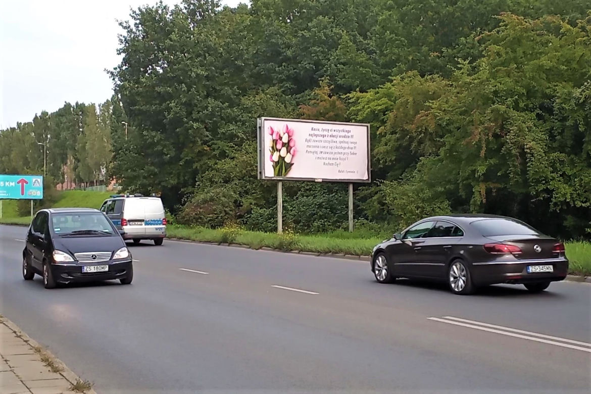 Nietypowe billboardy w Szczecinie