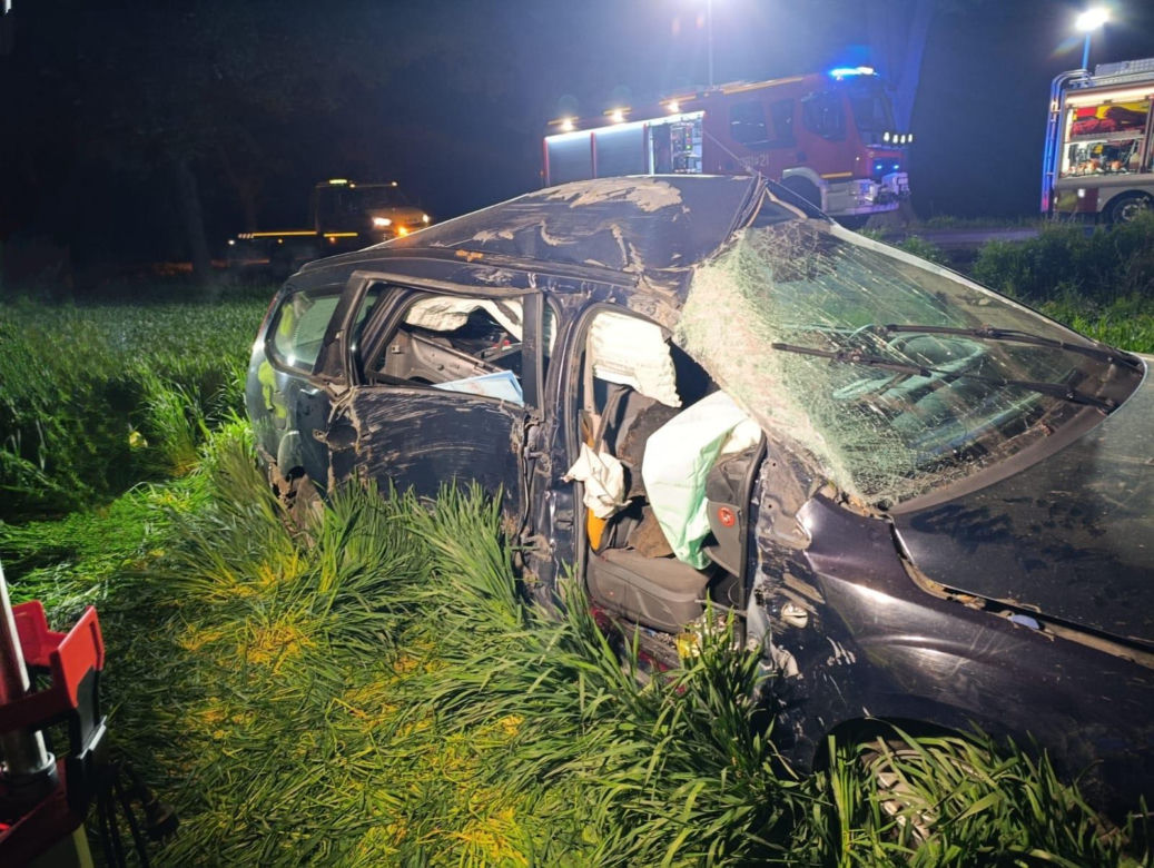 Tragedia na drodze w gminie Krzywiń. Nie żyje 54-latek 
