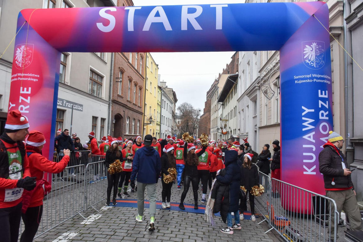 XXII Festiwal Biegów Świętych Mikołajów w Toruniu