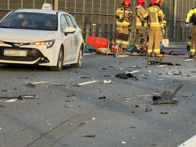 Śmiertelny wypadek Łomianki DK7