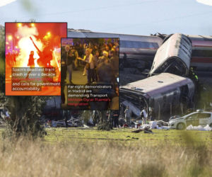Zamieszki w Hiszpanii po katastrofie kolejowej! Rząd winien kolejnej tragedii?