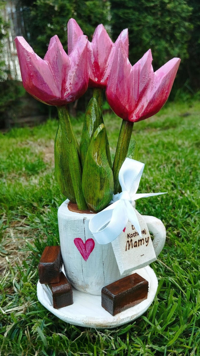 Drewniane dekoracje Karoliny