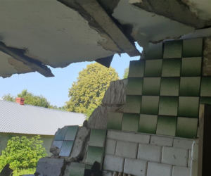 Radziwiłówka. Wybuch gazu. Jedna osoba ranna